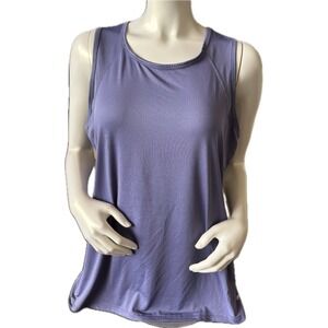 Marika XL Purple Athletic Tank Top Sleeveless‎ Workout Gym Activewear